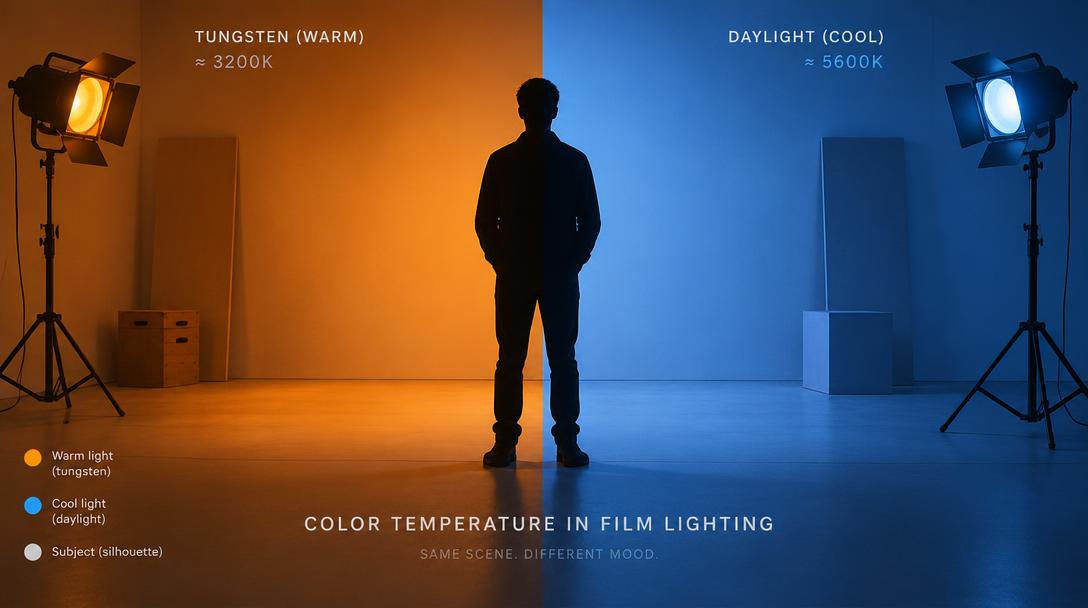 Color temperature and mixed light